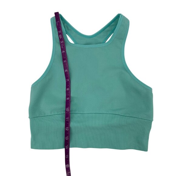Free People Movement Mint Racerback Sports Crop Top M/L Made In Turkey - Picture 7 of 7
